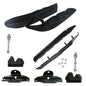Exo-S All-Terrain Skis, Mount Kit & 4" Dual Carbides for Yamaha Many 2007-2017
