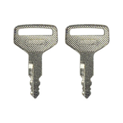 Solid Spare (2) Ignition Key For Kubota L & M Series RTV1100 Tractors S8077 36919-75190