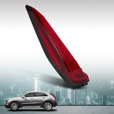 Solid Spare LED Tail Light Assembly Fit For 2019-2024 Cadillac XT4 Brake Lamp Left Side