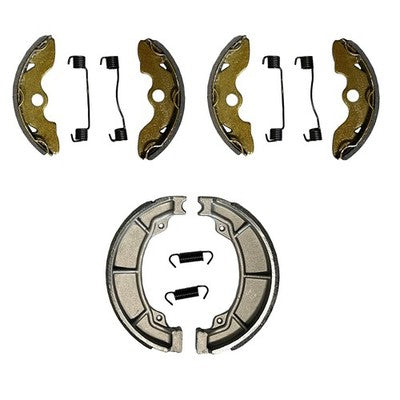Solid Spare Front & Rear Brake Shoes fits Honda FourTrax 200 TRX200SX TRX200D Type II TRX200