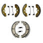Solid Spare Front & Rear Brake Shoes fits Honda FourTrax 200 TRX200SX TRX200D Type II TRX200