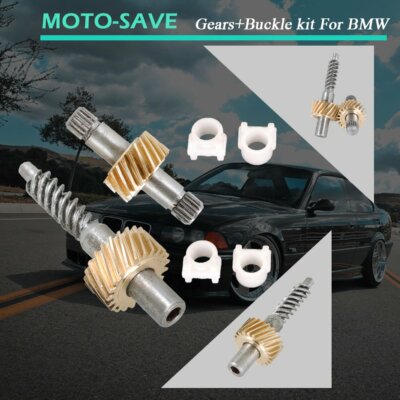 Solid Spare Convertible Top Latch Motor Gear Repair Kit For BMW 650i M3 M6 328is Z4