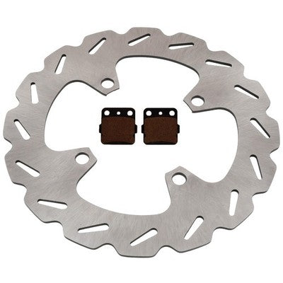 Solid Spare Front Disc Brake Rotor & Brake Pads for Honda CRF150R, CRF150RB Expert 2007-2026