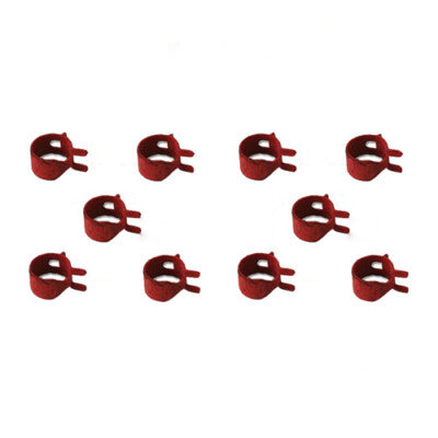 Solid Spare (10) Oregon 02-040 Hose Clamp for 1/4" and 3/16" Fuel Line