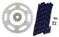 Solid Spare Blue 520x114 Drive Chain & 13/49 Sprockets for Yamaha YZ450F 2007-2009 & 2014