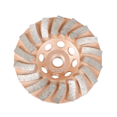 Solid Spare 4-1/2 in Concrete Grinding Cup Wheels 18 Diamond Abrasive Segments 5/8"-11 Arbor
