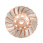 Solid Spare 4-1/2 in Concrete Grinding Cup Wheels 18 Diamond Abrasive Segments 5/8"-11 Arbor
