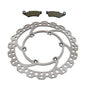 Solid Spare Front Disc Brake Rotor & Brake Pads for Suzuki RM125, RM250 & RMX250 1996-2008