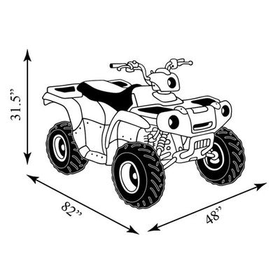 ATV Cover / Universal / Water Resistant - Fits up to 800cc