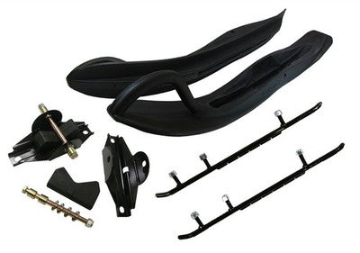 Solid Spare EXO-S Touring Skis, Mount Kit & 6" Carbides for Polaris fits many 2005-2017 IQ