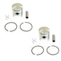 Solid Spare 2 SPI Standard Bore Piston Kits for Arctic Cat 1980-1985 El Tigre 6000 L/C 70mm