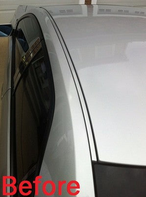 For 1988-1991 HONDA CIVIC HATCHBACK CHROME ROOF TRIM MOLDING KIT