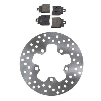 Solid Spare Rear Brake Rotor & Semi-Metallic Pads for Arctic Cat DVX 250 & DVX 300 2006-2015