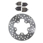 Solid Spare Rear Brake Rotor & Semi-Metallic Pads for Arctic Cat DVX 250 & DVX 300 2006-2015
