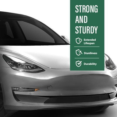 Solid Spare Fit For 17-23 Tesla Model 3 Front Bumper Fender Mount Bracket Holder Right Side