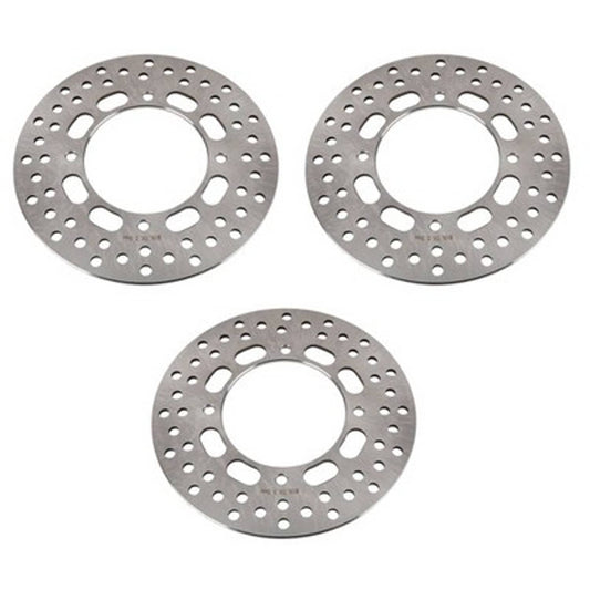 Solid Spare Front & Rear Disc Brake Rotors for Arctic Cat 366 4x4 Auto fits 2008 2010 2011