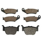 Front & Rear Semi-Metallic Brake Pads for Honda TRX450R & TRX450ER 2004-2014