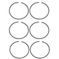 Solid Spare 3 Namura Piston Ring Kits for Kawasaki 1995-06 900 ZXI STX .020 Over Bore 73.5mm