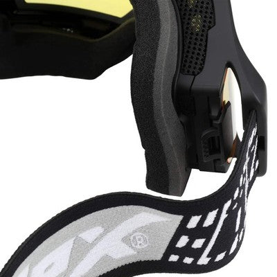 Castle X Adult COIL Heated Goggle Kit Snow Goggles with Carry Case White/Gray