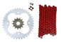 Solid Spare Red 520x94 O-Ring Chain & 14/38 Sprockets for Honda TRX450R Sportrax 2004-2005