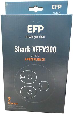 Solid Spare EFP 4 Filters for Shark Rocket HV292, HV300 Series, UV450