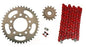 Solid Spare Red 525x118 O-Ring Chain & 15/41 Sprockets for Honda Shadow VLX 600 1989-2007