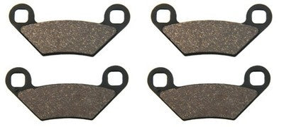 2 Sets Front OR Rear Semi-Metallic Brake Pads for Polaris 2009-14 Sportsman 550
