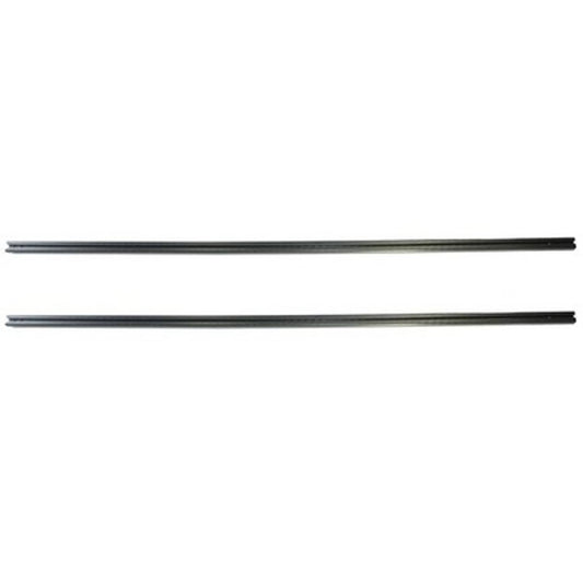 Solid Spare Pair of SPI Black Slide Rail Wearstrips for Arctic Cat, for Yamaha 56" Profile 2