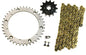 Solid Spare Gold 520x92 O-Ring Drive Chain & 13/40 Sprockets for Yamaha Blaster 200