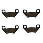 Front Semi-Metallic Brake Pads for Arctic Cat 400 Utility 4x4 fits 2005-2017