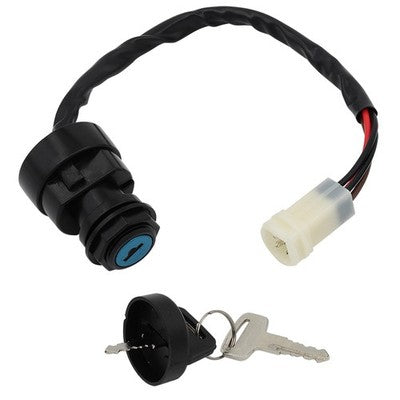 Solid Spare Ignition Switch with Keys for Yamaha ATV's Replaces OEM# 2FJ-82510-09-00