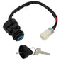 Solid Spare Ignition Switch with Keys for Yamaha ATV's Replaces OEM# 2FJ-82510-09-00
