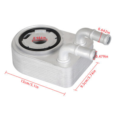 Solid Spare Engine Oil Cooler Fit for Dodge 08-10 Dodge Avenger 10-15 Journey 2.4L l4