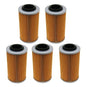Solid Spare 5 Pack Oil Filters for Bombardier for Can-Am Traxter 500 650 Auto CVT