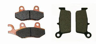 Front & Rear Semi-Metallic Brake Pads for Kawasaki KLX250S & KLX250SF 2009-2014