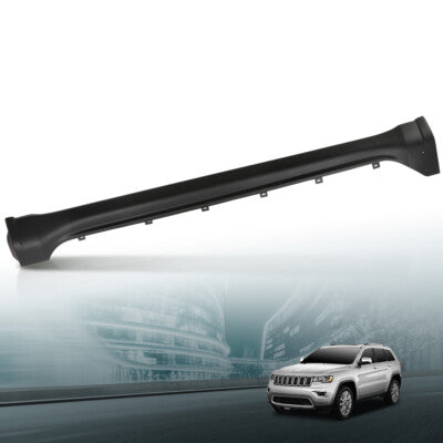 Solid Spare Side Skirt Rocker Molding Panel Left Black Fit For 11-20 Jeep Grand Cherokee