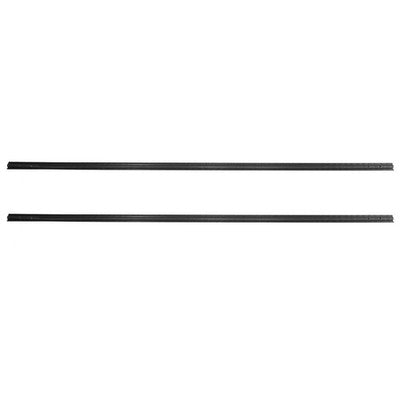 Solid Spare Pair of SPI Black Snow Slides Rail Wearstrips Hyfax for Polaris 56" Profile 11
