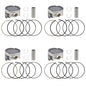 4 Namura Standard Bore Size B Piston Kits for Kawasaki STX15F SX-R Ultra LX 83mm