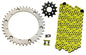 Solid Spare Yellow 520x92 O-Ring Drive Chain & 13/40 Sprockets for Yamaha Raptor 660