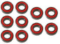 Solid Spare 10 Sealed Snowmobile Bearings 25x52x15 for Arctic Cat for Polaris for Ski-Doo