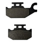 Rear Semi-Metallic Brake Pads for Yamaha Wolverine 450 4x4 fits 2006-2010 Models