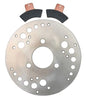 Solid Spare Rear Disc Brake Rotor & Semi-Metallic Pads for Polaris Scrambler 400 1998-2002