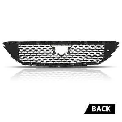 Solid Spare Fit For 2020-2023 Cadillac CT5 Front Bumper Upper Grille w/ Chrome Trim 84613162