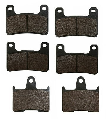 Front & Rear Brake Pads fits Suzuki GSXR600 GSXR750 GSXR1000