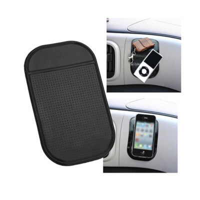 BLACK iPhone Cellphone Mobile PDA GPS iPOD SUNGLASS MP3 CAR ANTI-SLIP PAD MAT
