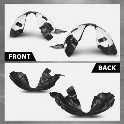 Solid Spare Fit For 2011-2015 Ford Explorer Front Fender Liner Splash Shield Left+Right