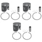 3 Namura Piston Kits for Kawasaki Many 1996-03 1100 Standard Bore 80mm SEE LIST