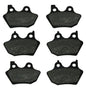 Solid Spare Factory Spec brand Front & Rear Brake Pads for Harley-Davidson Motorcycles