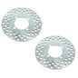 Solid Spare Both Front Disc Brake Rotors for Yamaha Rhino 450, 660 & 700