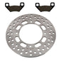 Solid Spare Rear Brake Rotor & Semi-Metallic Pads for Arctic Cat 425 4x4 Utility 2011-2012